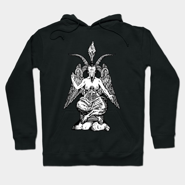 Baphomet Hoodie by anosek1993